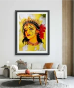 Radha Rani Painting